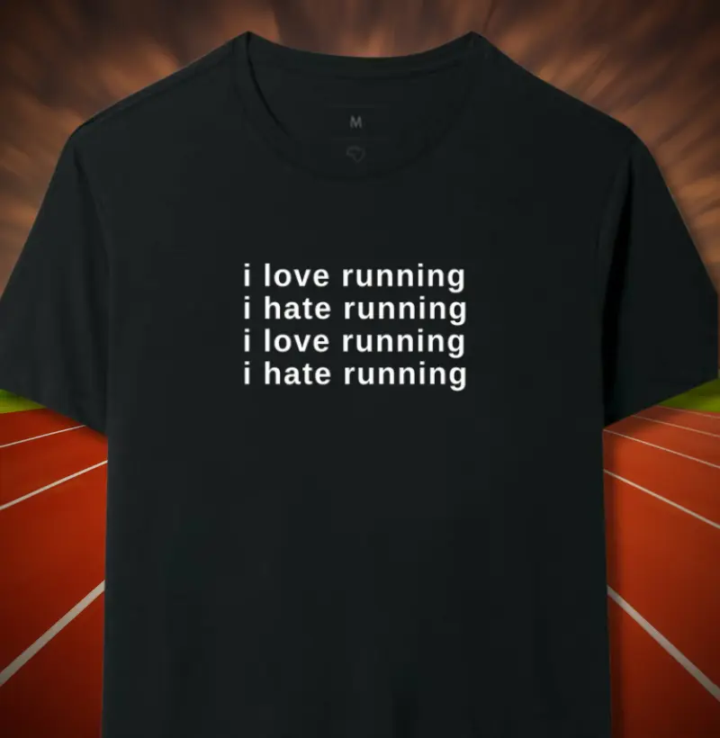 I love running i hate running