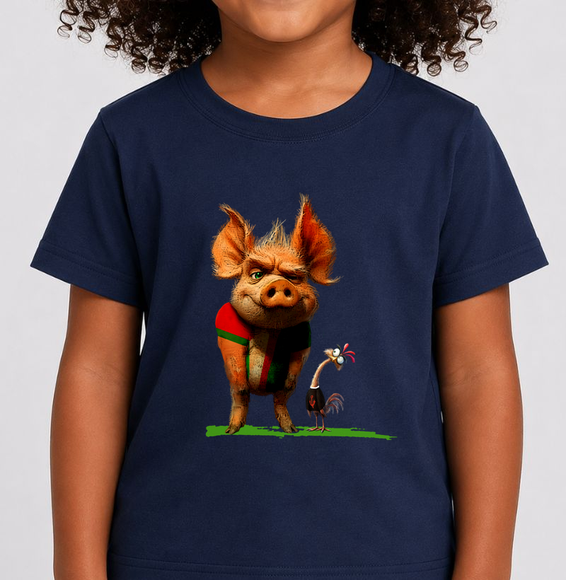 O Porco e a galinha (Desc. abaixo no PIX)