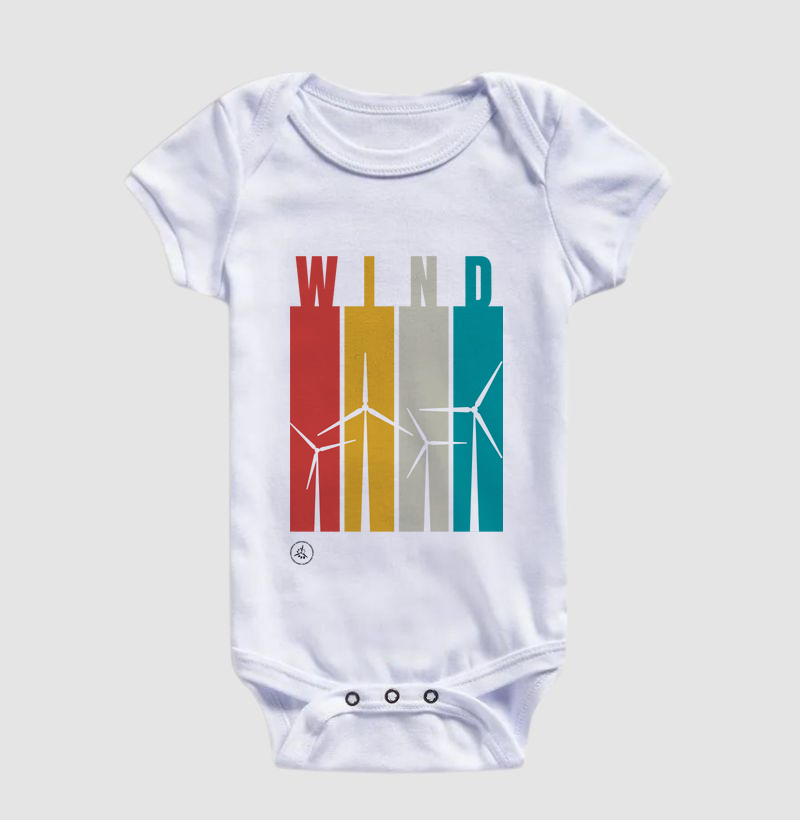 Fundo Colorido - Turbina Branca