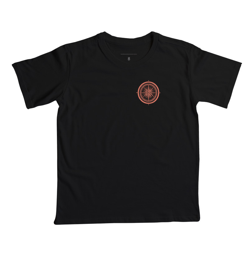 bússola de bolso - Camiseta Infantil