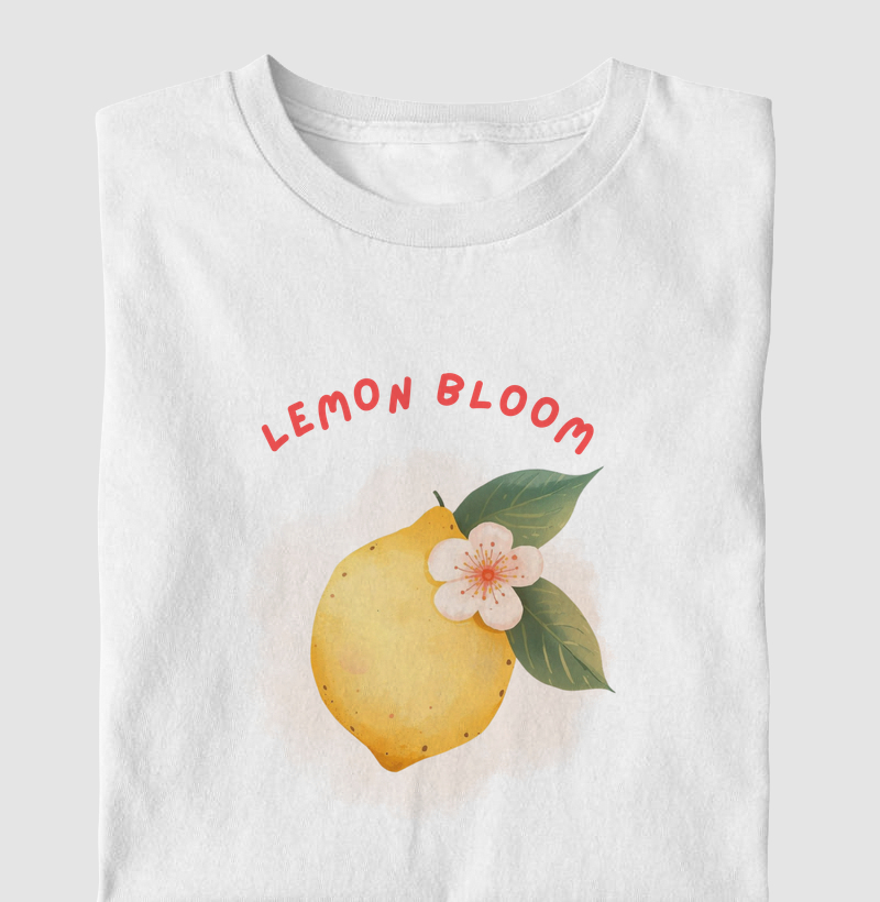 Camiseta Infantil Lemon Bloom