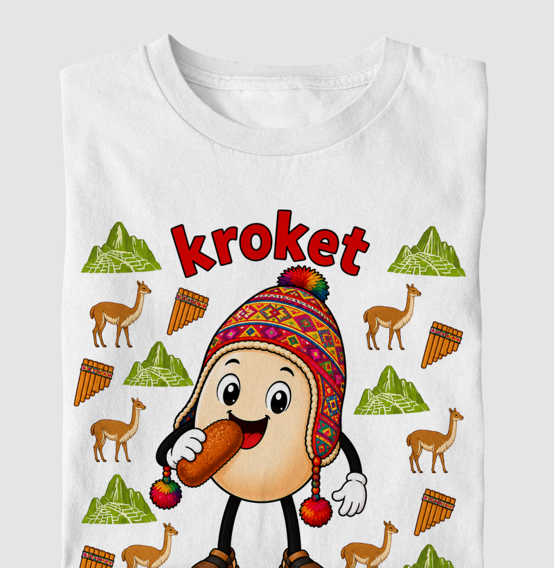 Egg Kroket - Peru - Camiseta Infantil