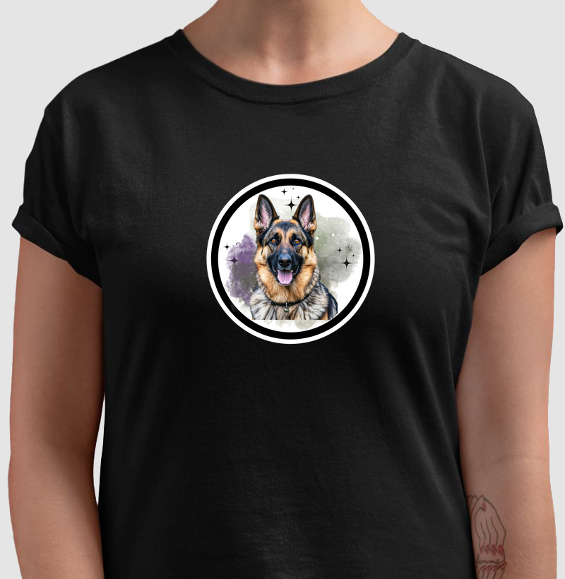 Estampa Pastor Alemão - Arte Especial 3