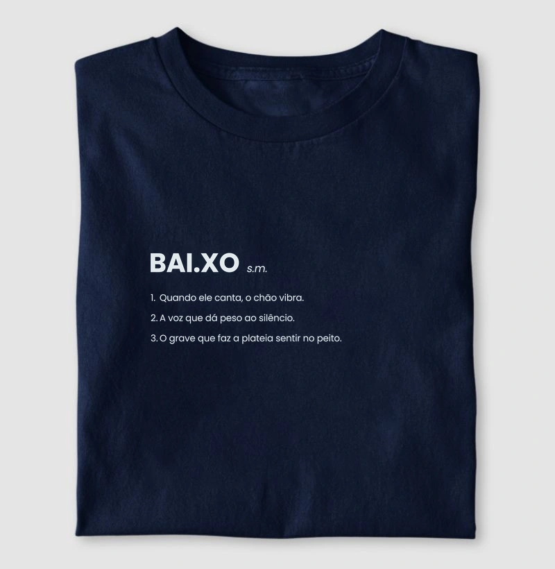 Baixo - Dicionário Lírico