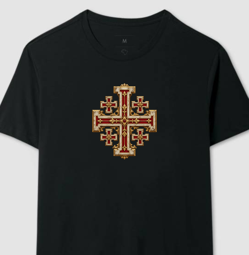 A Cruz de Jerusalém - Camiseta