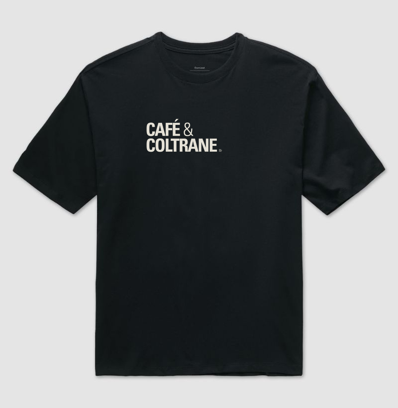 Café & Coltrane - Camiseta Oversized