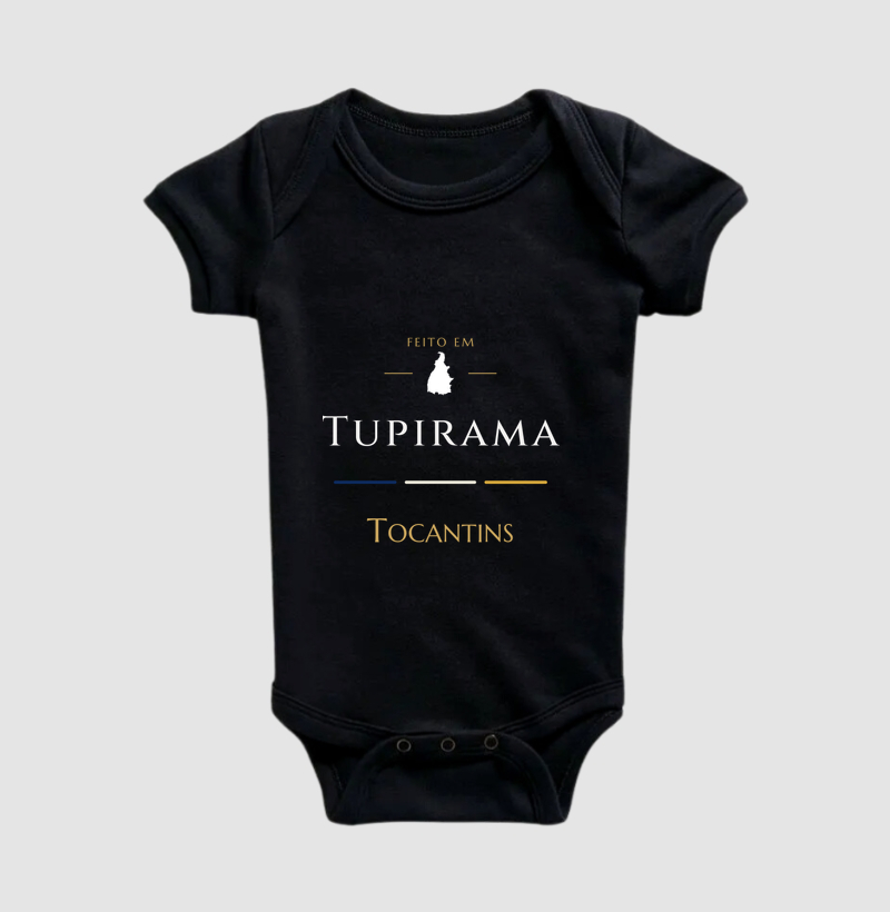 Feito em Tupirama TO - Body Infantil
