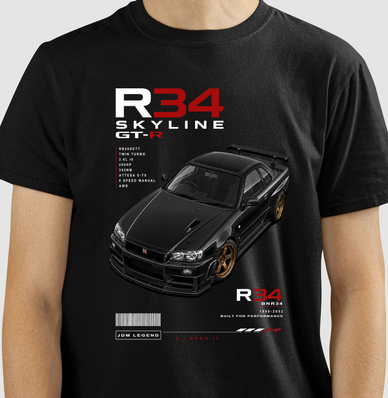 Camiseta Skyline