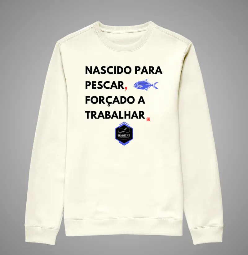 FORÇADO A TRABALHAR SUÉTER