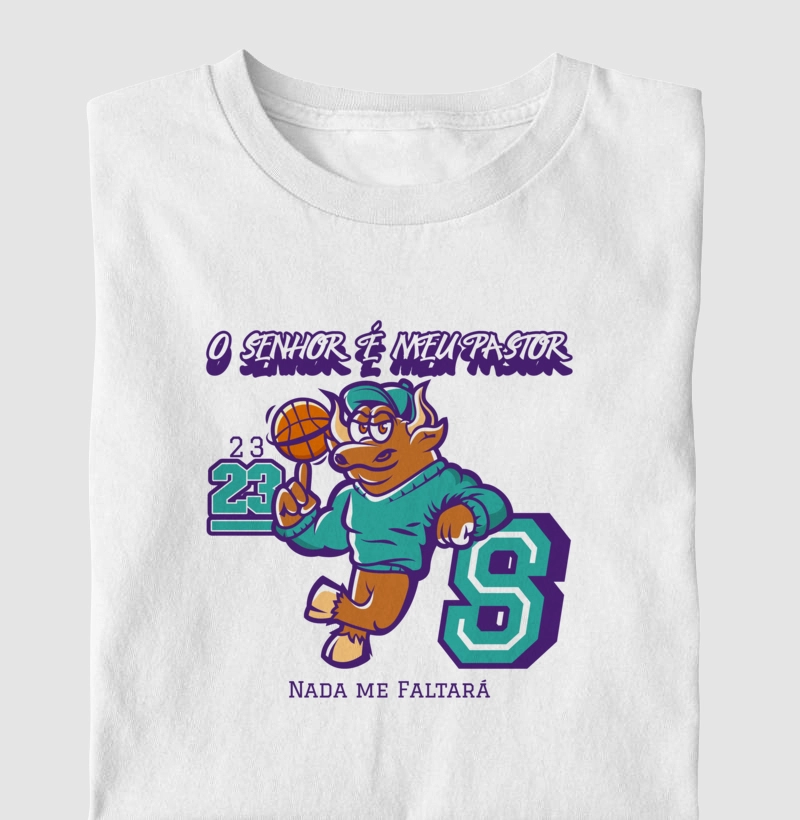 Camiseta Infantil Salmo 23