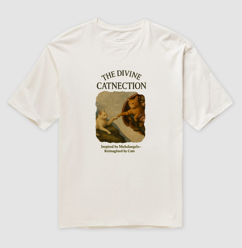 Camiseta Divine Catnection