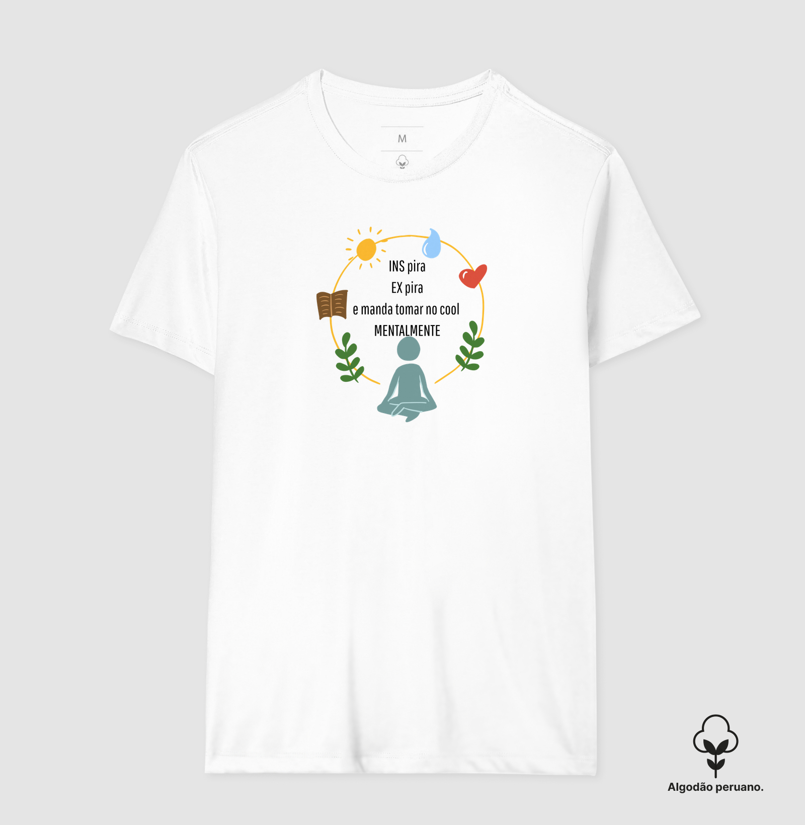 Camiseta Inspira, expira