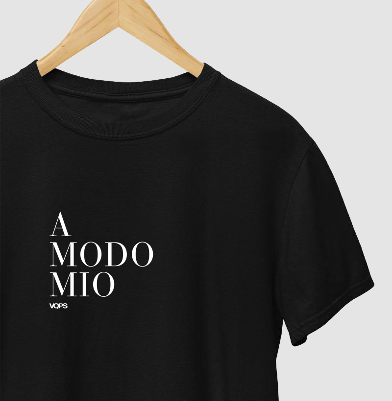 "Do meu jeito."