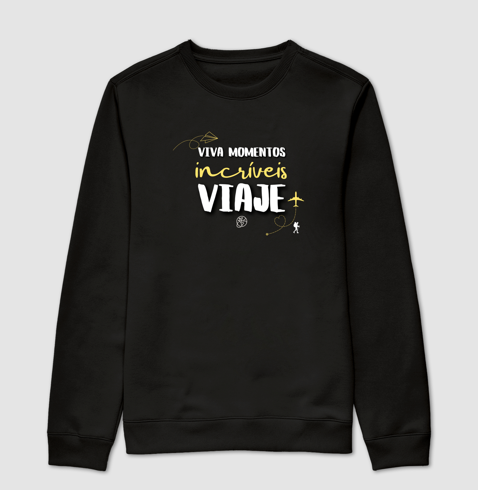 Camiseta Viva Momentos Incríveis, Viaje