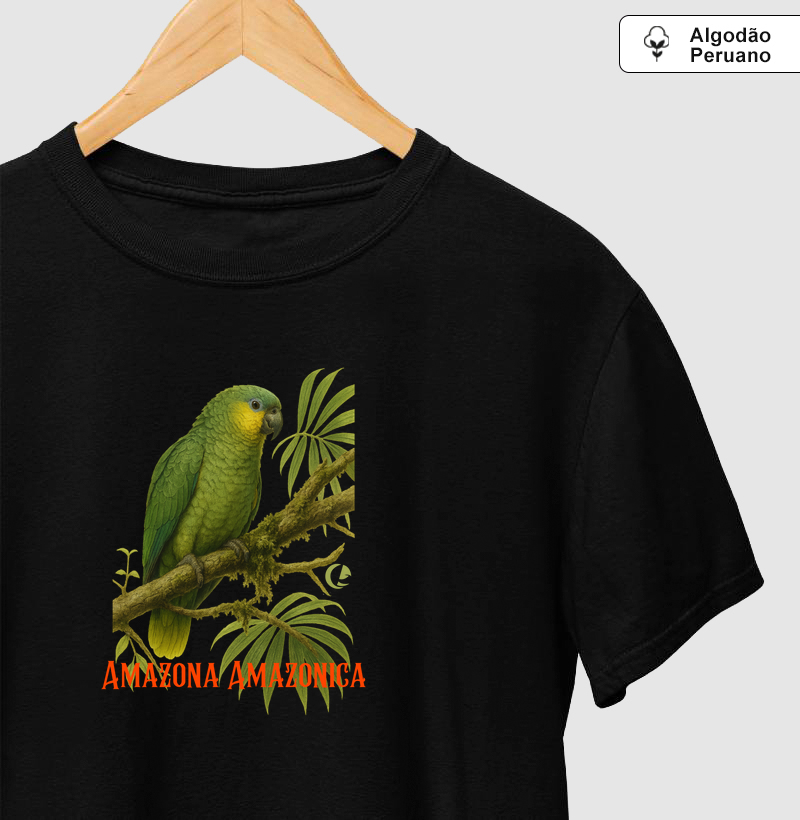 Camiseta Algodão Peruano Amazona Amazonica
