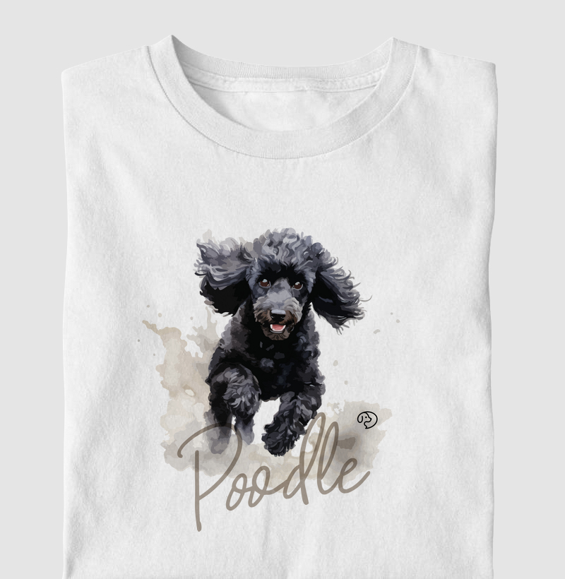Poodle Preto Splash