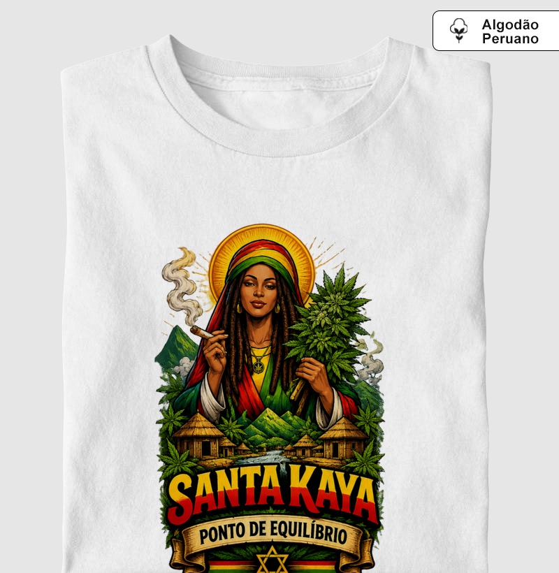 🔥Camiseta Santa Kaya – Ponto de Equilíbrio