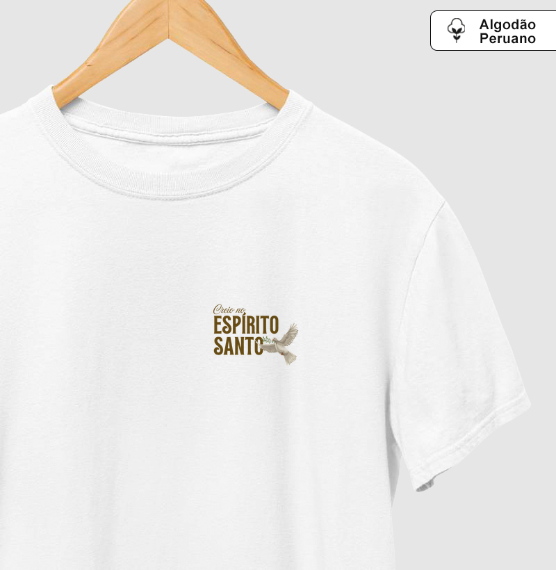 Camiseta “Creio no Espírito Santo”