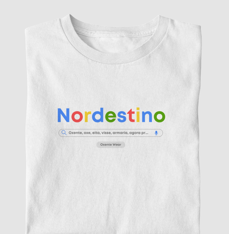 Camiseta "Nordestino" (Google) | OxenteWear