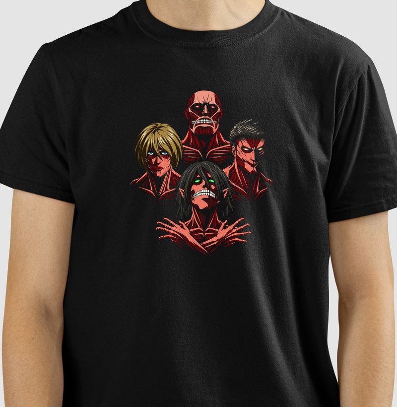 Quatro Titãs Shingeki no Kyojin