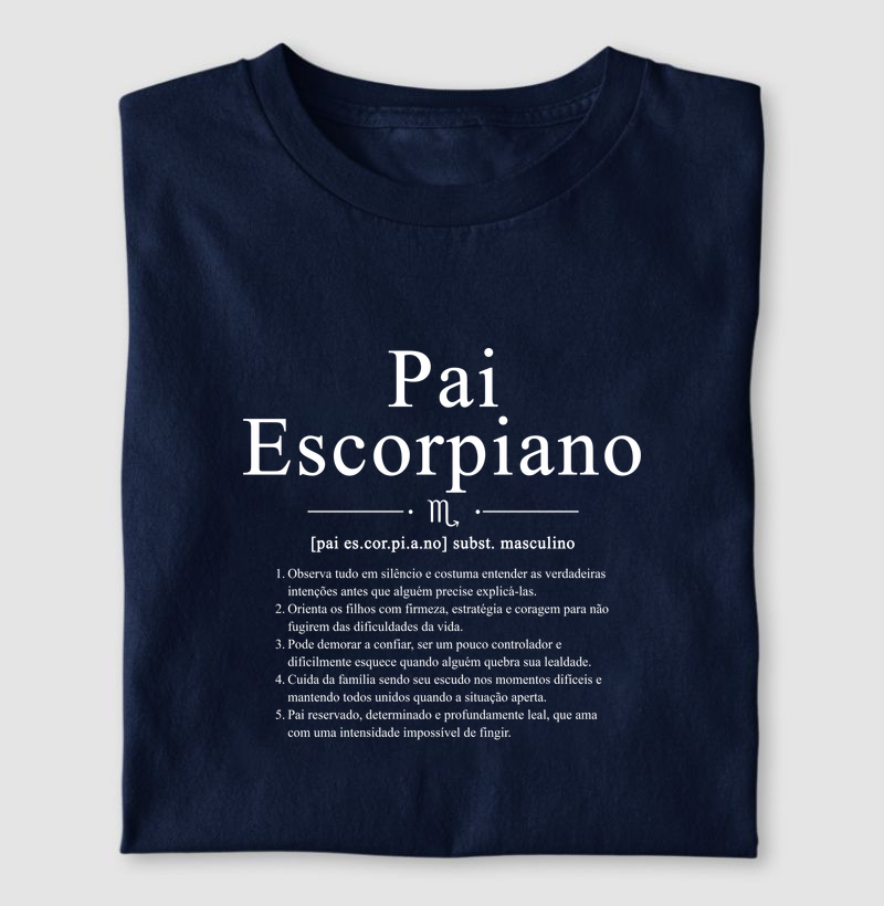 Pai escorpiano ♏