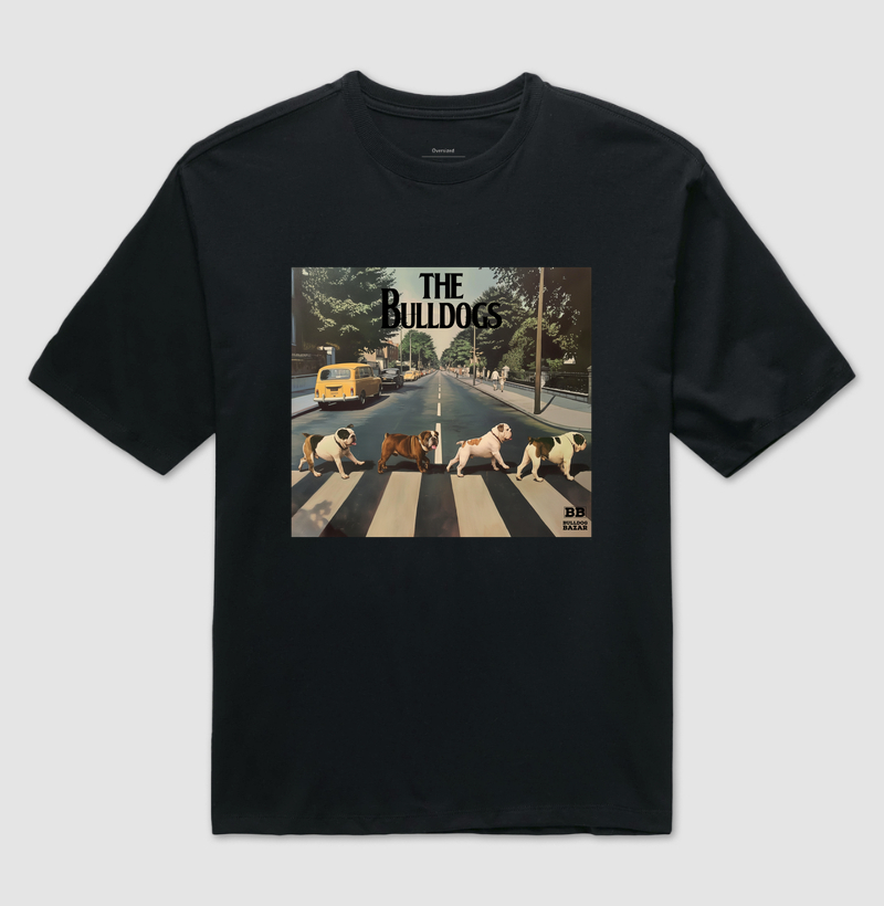 Oversized Bulldog Ingles "AUbbey Road"