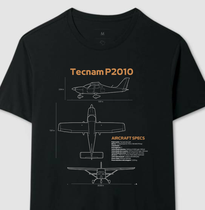 Tecnam P2010 - Blueprint