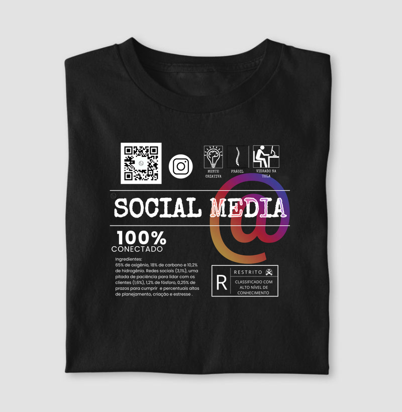 Camiseta Social Media 
