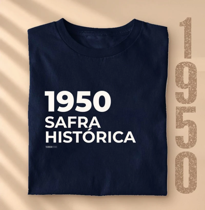 Camiseta Vinho - 1950 • Safra Histórica
