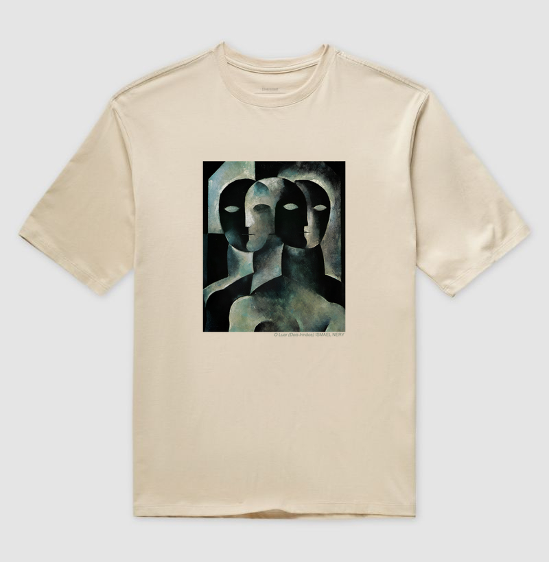 O Luar - Dois Irmãos (1925) - Ismael Nery - Camiseta Oversized