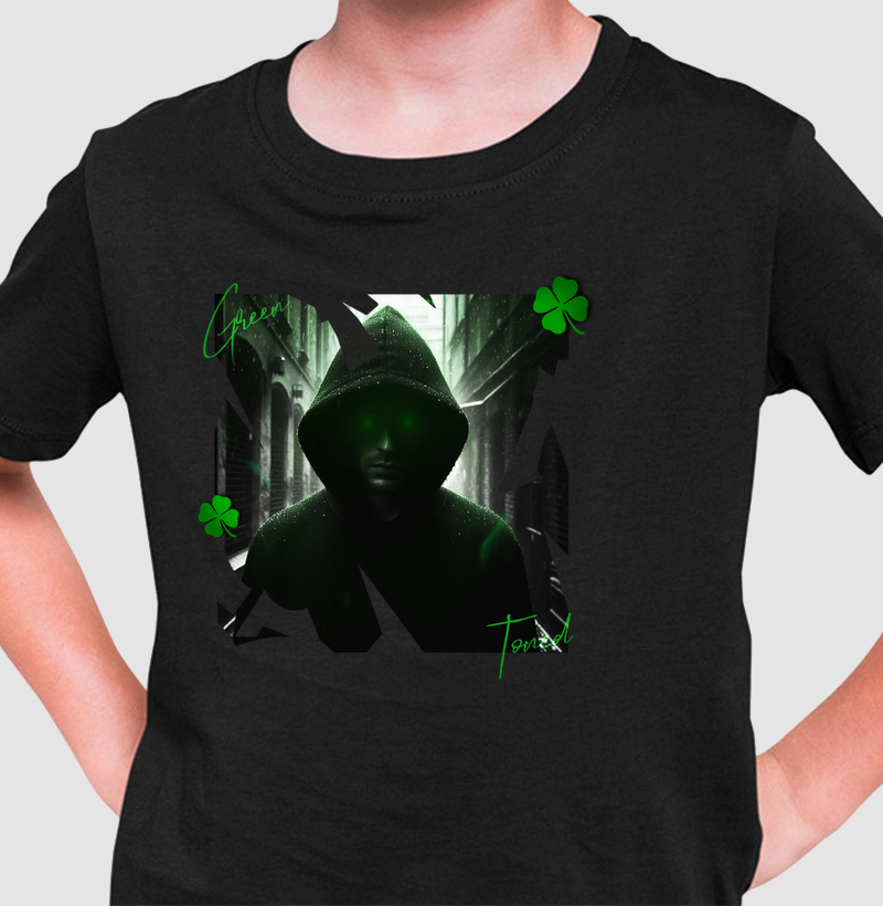 Camiseta Mini Green Look