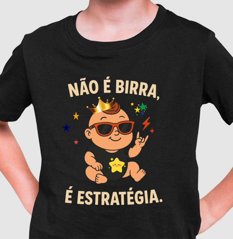 É estratégia.