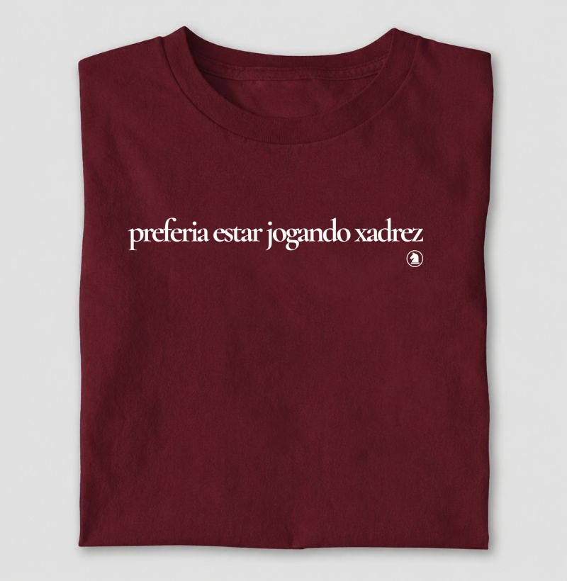 Preferia estar jogando 