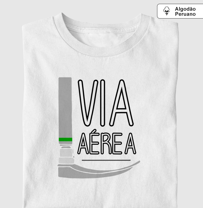 Estampa Via Aérea Intubação Emergência Laringoscópio