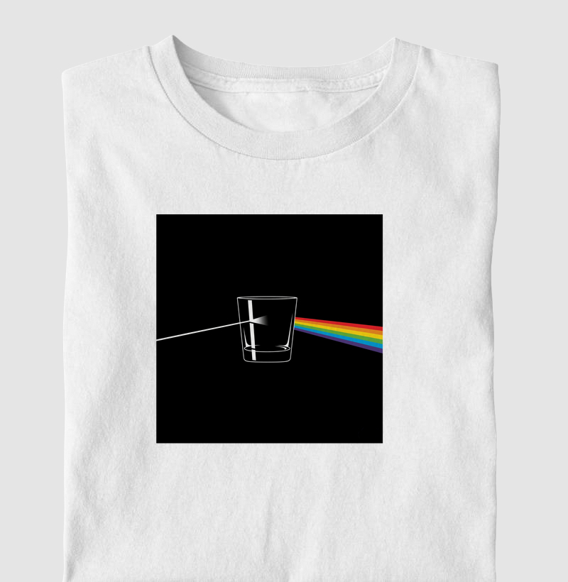 Camiseta Whisky - The dark side of the glass