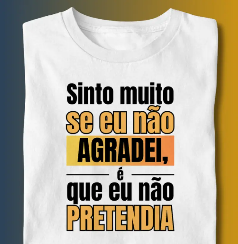 SINTO MUITO SE EU NÃO AGRADEI