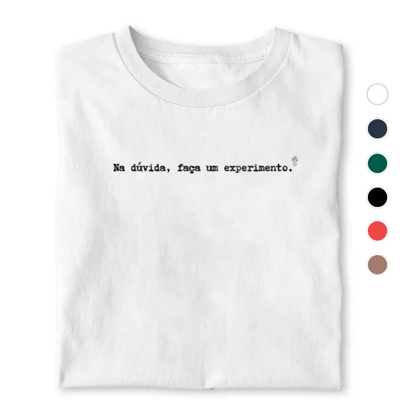 Na dúvida, faça um experimento.