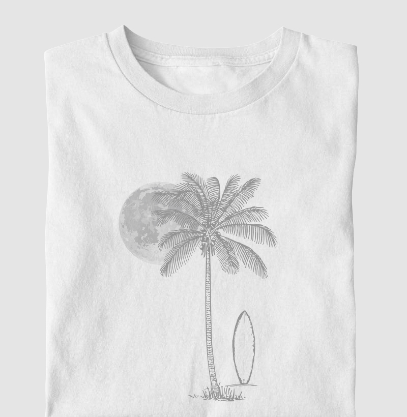 Camiseta Casual Praia Owl Basic