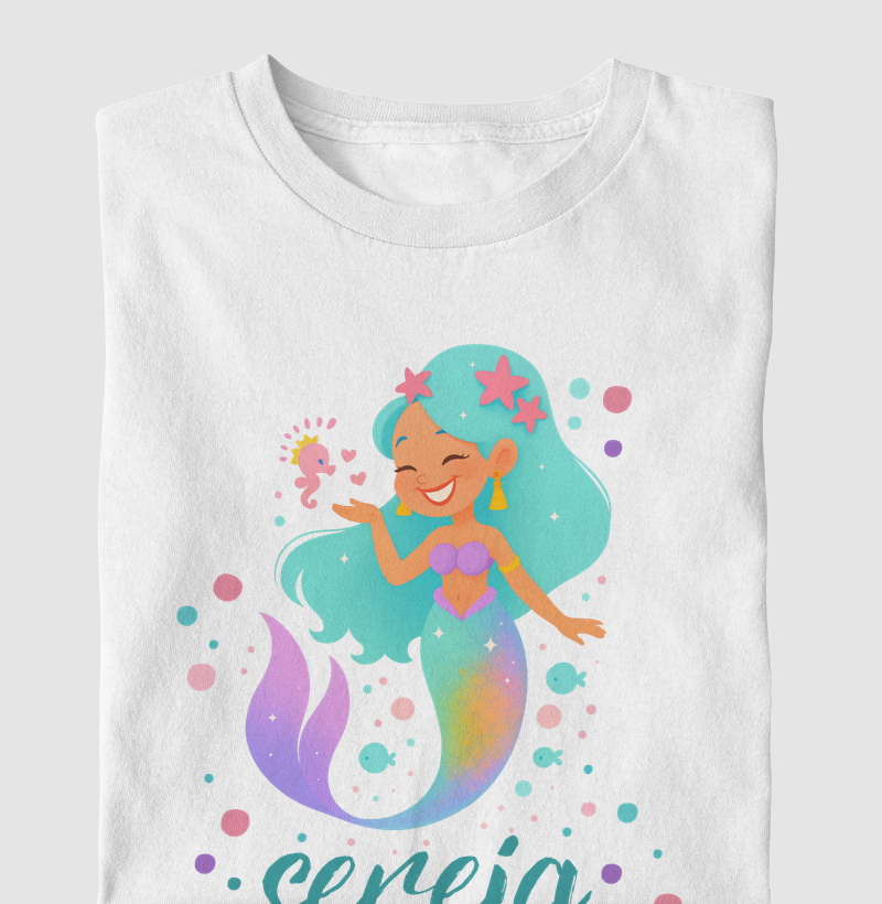 Sereia em treinamento