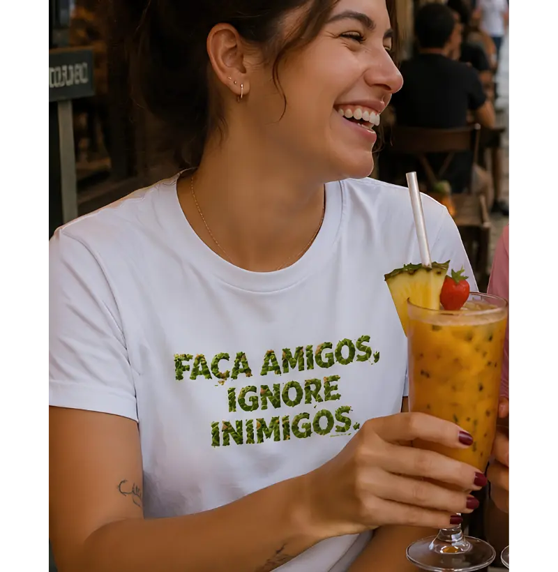 Faça amigos...
