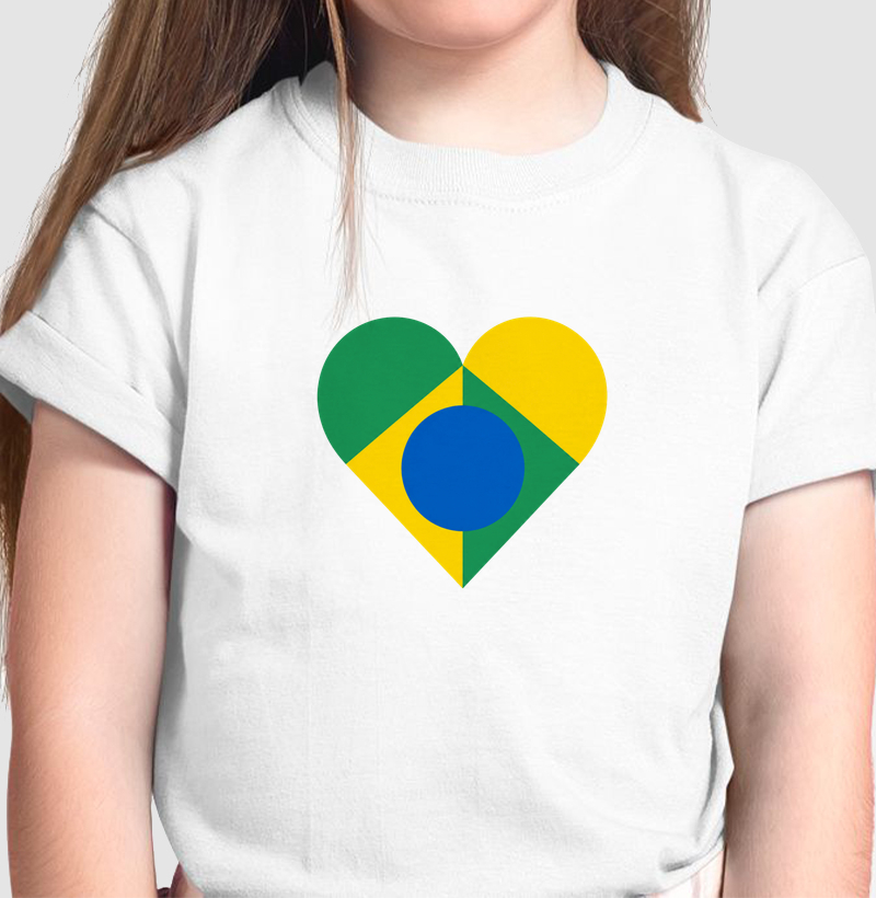 Coração Brasileiro azul