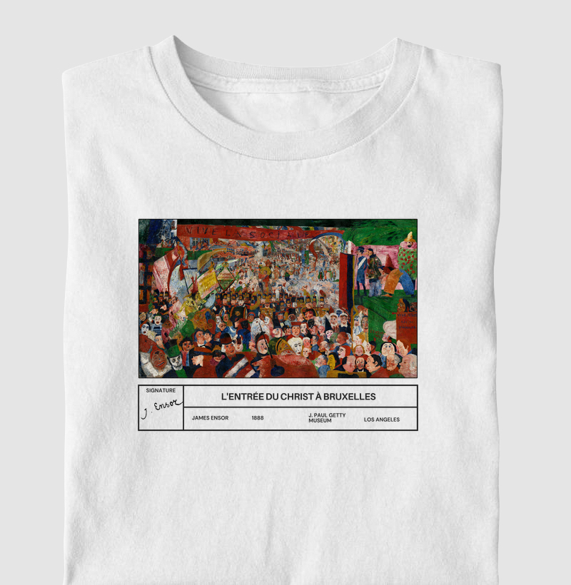 L'Entrée du Christ à Bruxelles (1888) - James Ensor