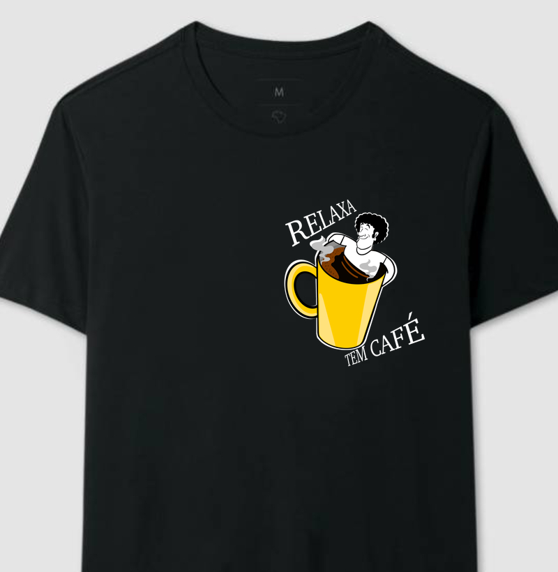 Relaxa, tem café