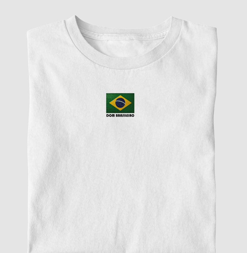 Camiseta Infantil DOM BRASILEIRO Unissex