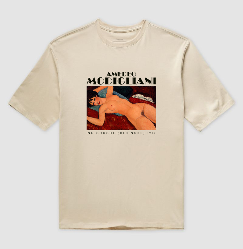 Nu Couche (Red Nude) 1917 - Amedeo Modigliani