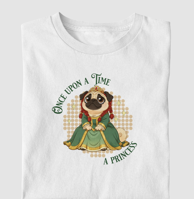 Camiseta Princesa Pug