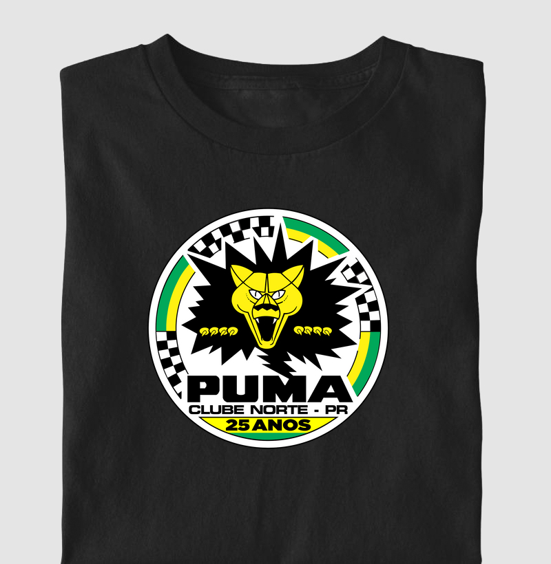 Camiseta Infantil 25 anos Puma Clube Norte-PR