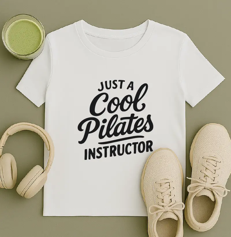 Cool pilates instructor