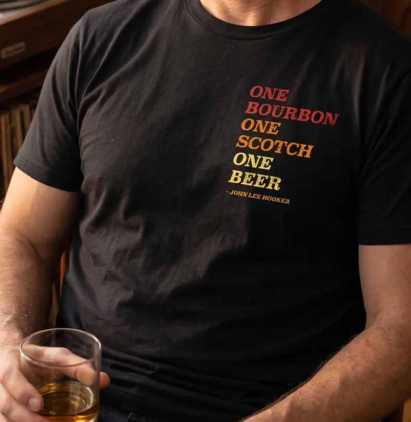One bourbon, one scotch, one beer - Bolso