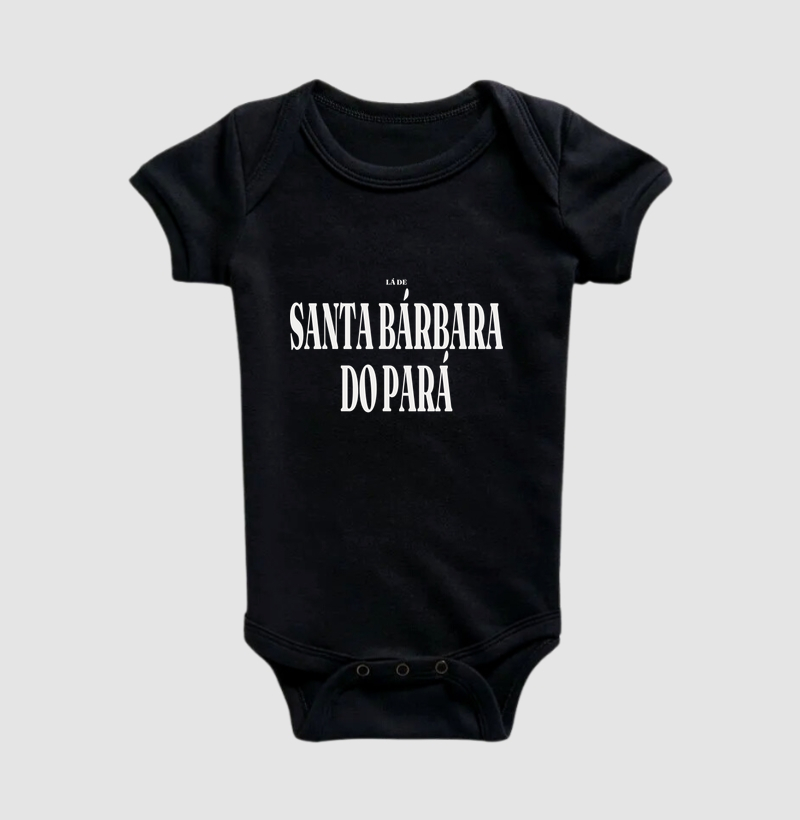 Santa Bárbara do Pará | Tipografia PA - Body Infantil